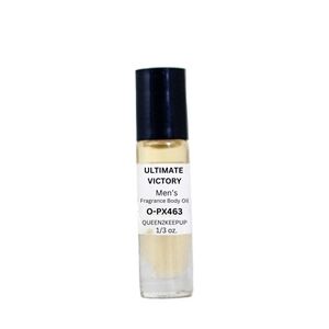 Ultimate Victory (Men) Body Oil 10 ml Fragrance Pure Uncut `1/3 oz Roll-On Scent